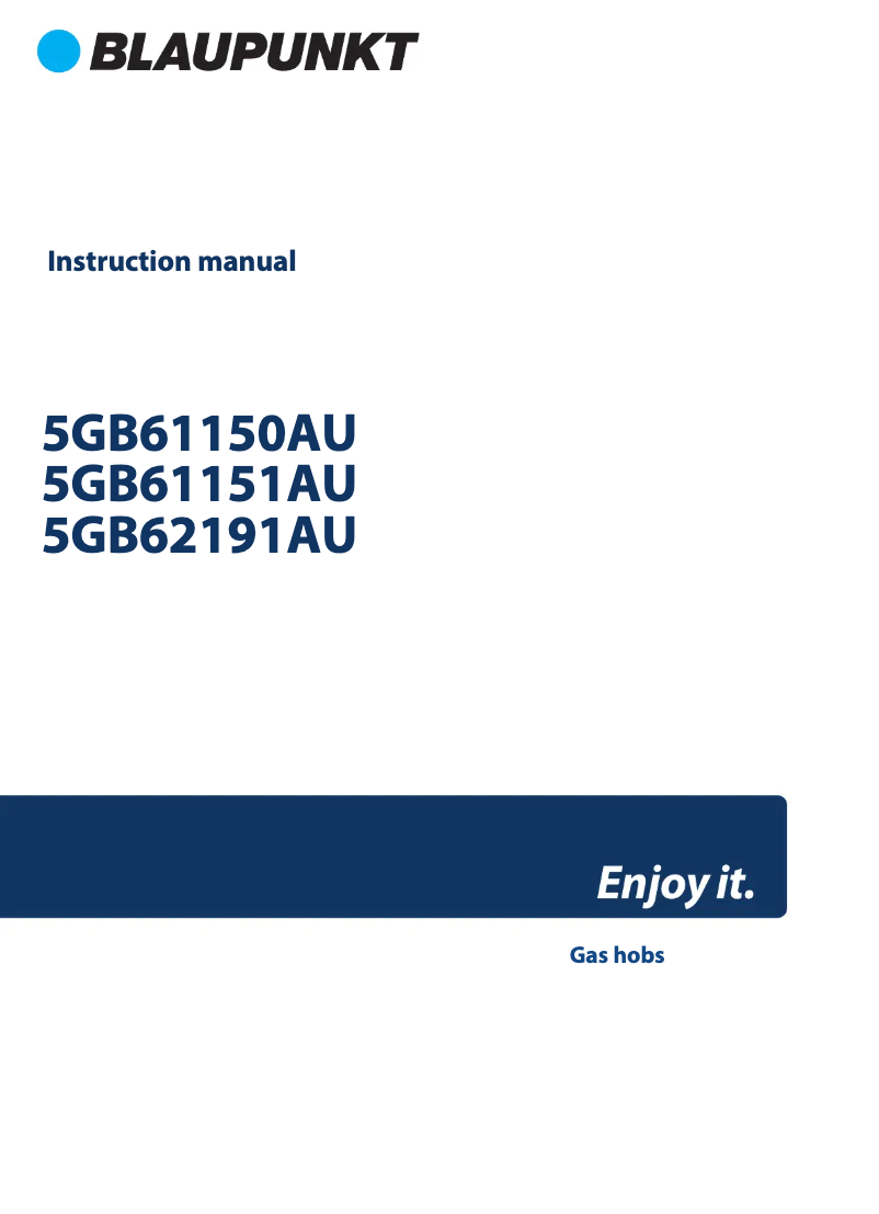 Imagen de la primera página del manual del dispositivo 5GB61151