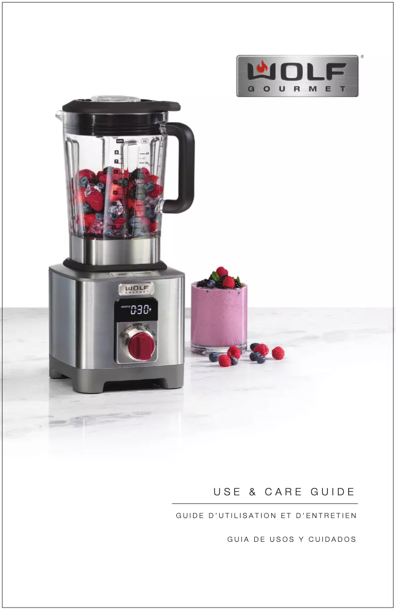 Page 1 de la notice Manuel utilisateur Wolf WGBL100S