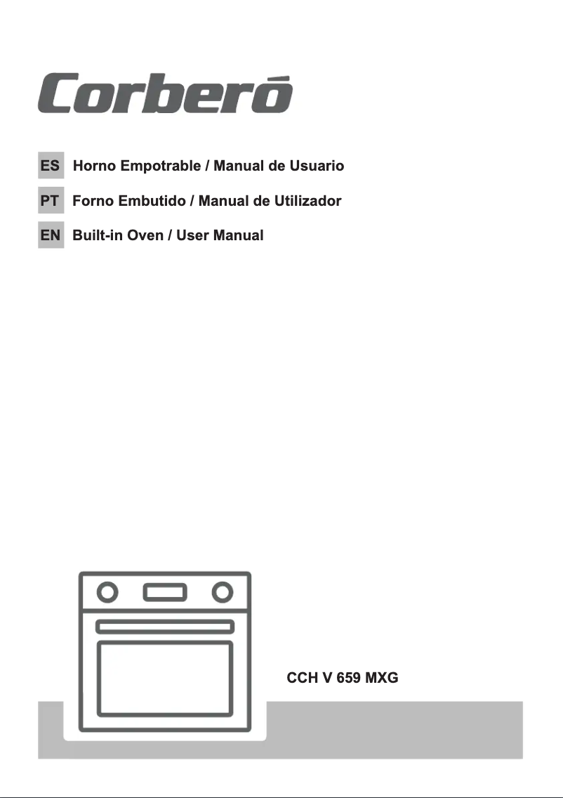 Page n°1 - Manuel utilisateur Corbero CCHV659MXG