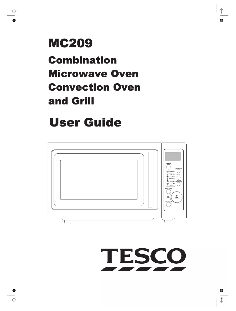 Página 1 del manual Manual de usuario Tesco MC209