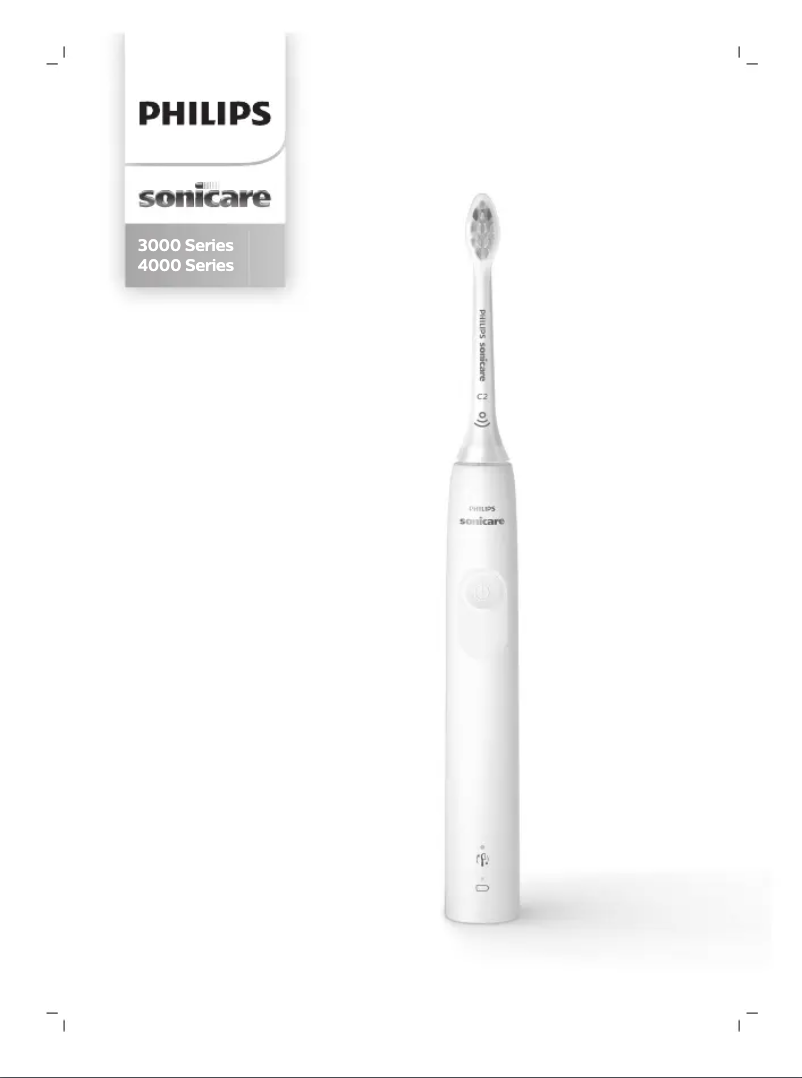 Page n°1 - Manuel utilisateur Philips Sonicare 4100 Series HX3689