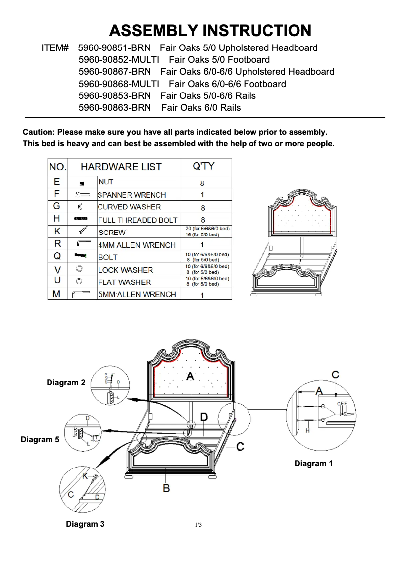 Image de la première page du manuel de l'appareil 5960-90866-MULTI