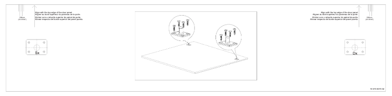 Page n°1 - Guide d'installation Smeg STU8623