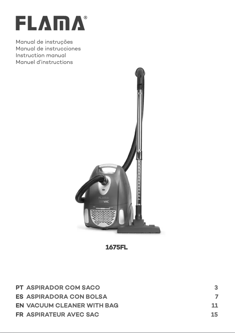 Imagen de la primera página del manual del dispositivo 1675FL