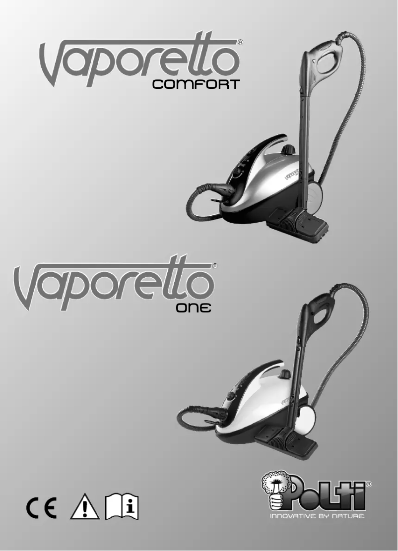 Page 1 de la notice Manuel utilisateur Polti Vaporetto Comfort