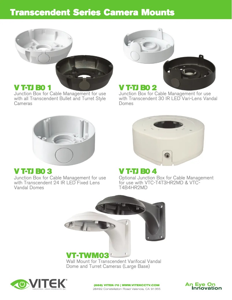 Page n°1 - Manuel utilisateur Vitek VT-TJB04