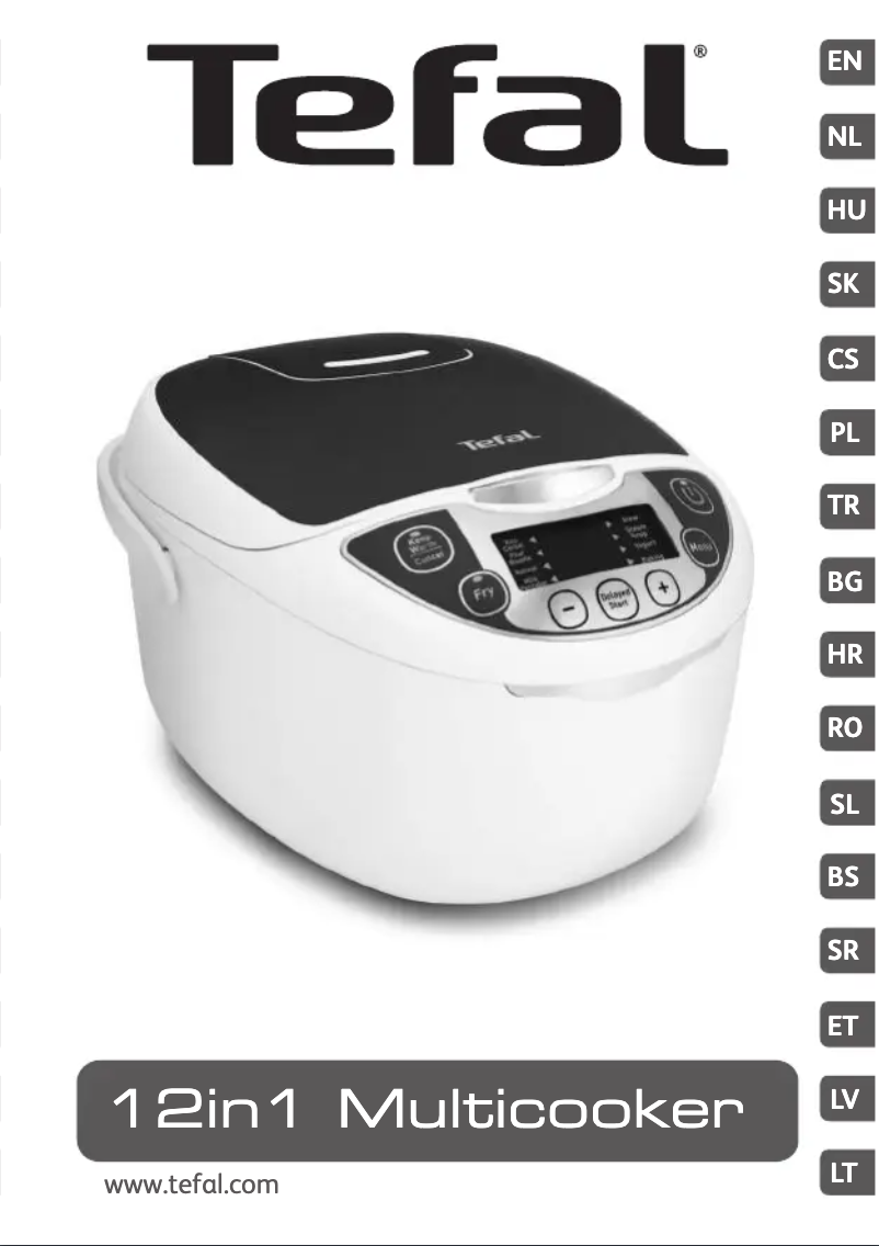 Image de la première page du manuel de l'appareil 12in1 Multicooker RK7051