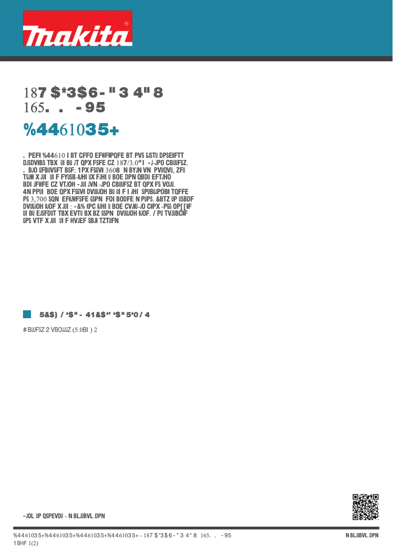 Image de la première page du manuel de l'appareil DSS610RTJ