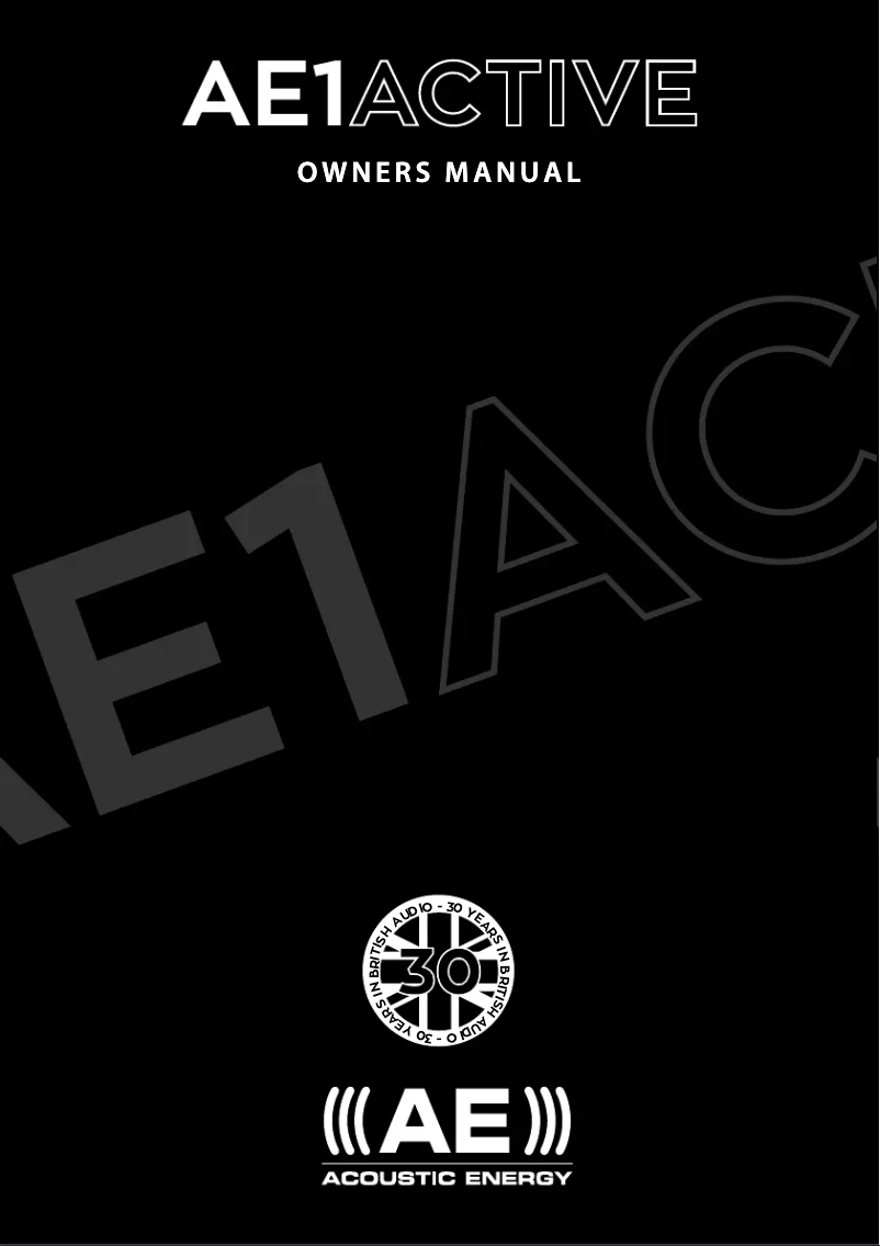 Image de la première page du manuel de l'appareil AE1 Active