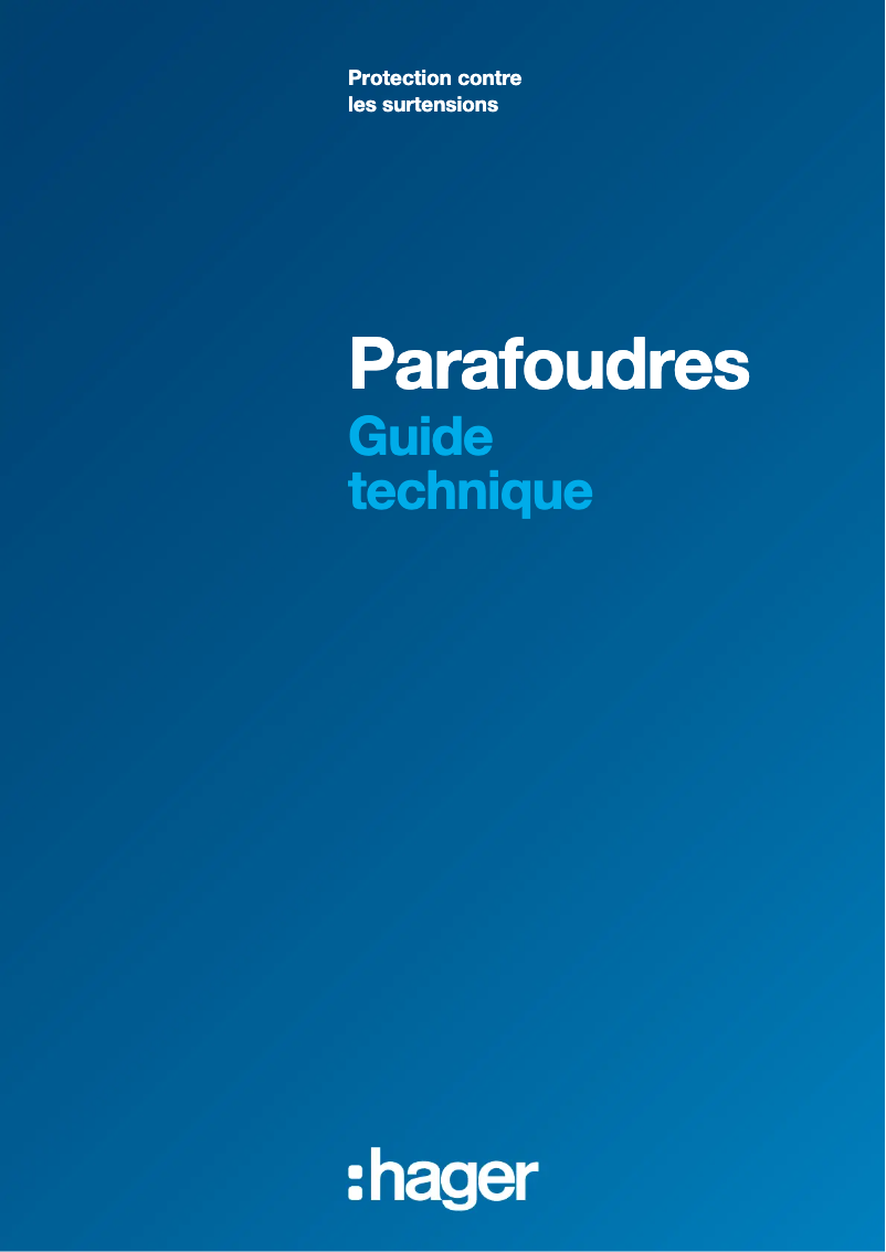 Page 1 de la notice Brochure Hager SPN408D