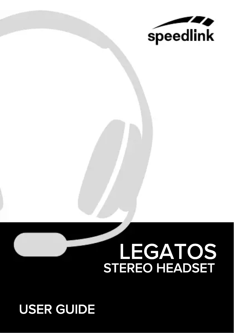 Image de la première page du manuel de l'appareil Legatos SL-450302-BK