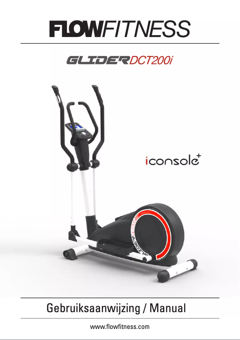 Page n°1 - Manuel utilisateur Flow Fitness Glider DCT200i
