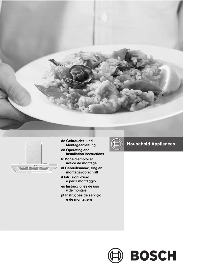Page 1 de la notice Manuel utilisateur Bosch DKE985T