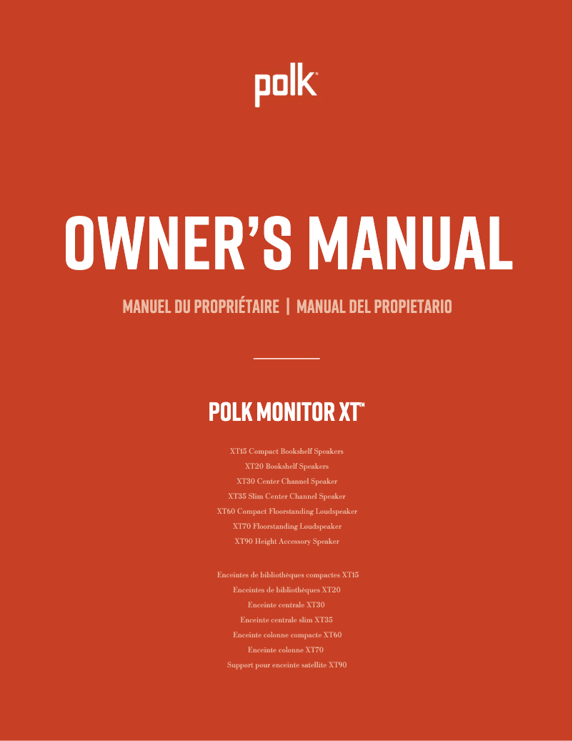 Image de la première page du manuel de l'appareil Monitor XT20