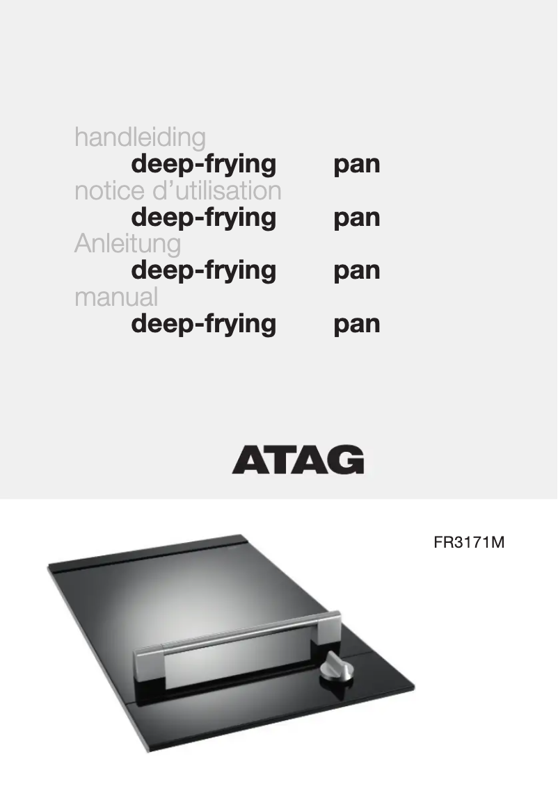 Page 1 de la notice Manuel utilisateur Atag FR3171MUU