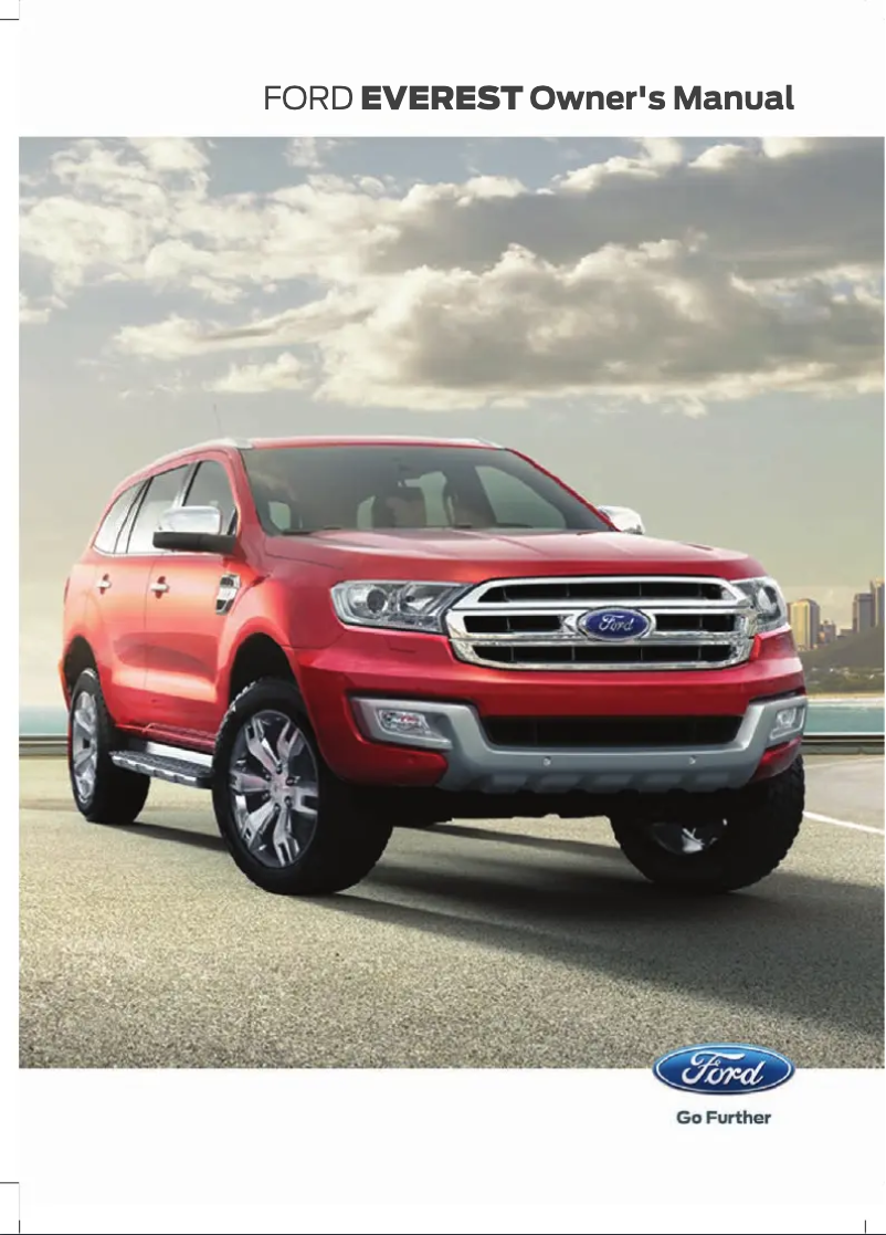 Page n°1 - Manuel utilisateur Ford Everest (2015)