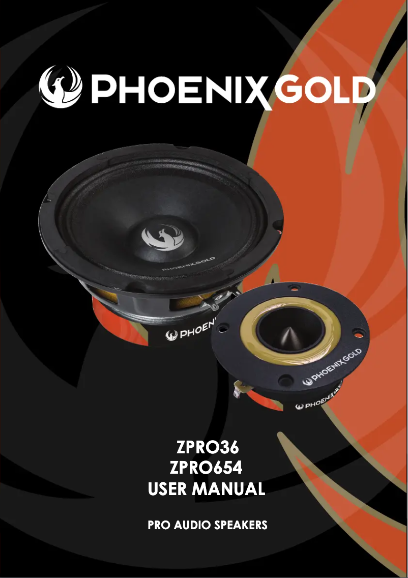 Page n°1 - Manuel utilisateur Phoenix Gold ZPRO36