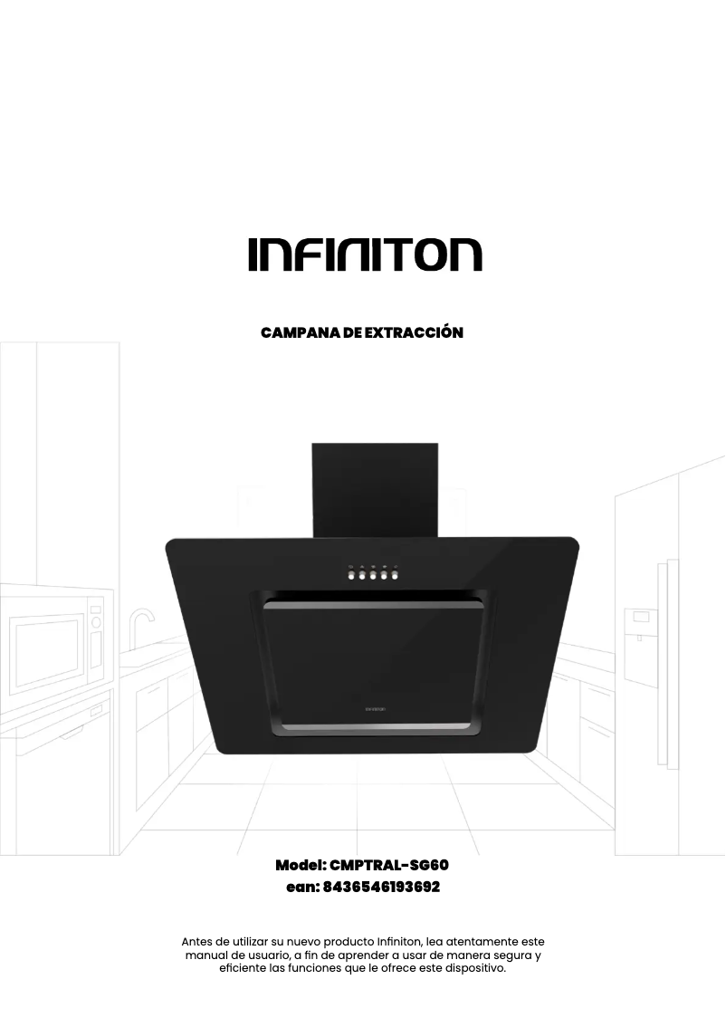 Page 1 de la notice Manuel utilisateur Infiniton CMPTRAL-SG60