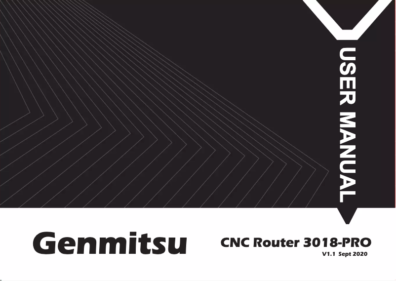 Page 1 de la notice Manuel utilisateur SainSmart CNC Router 3018-PRO