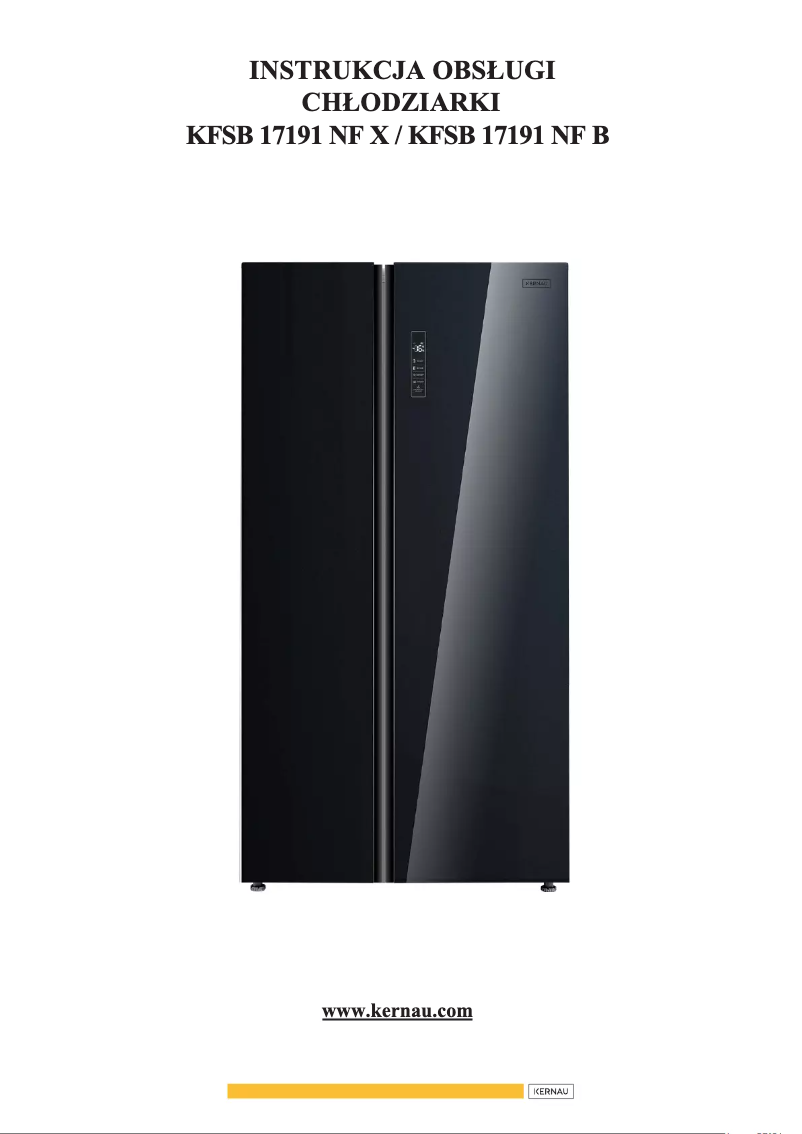 Página 1 del manual Manual de usuario Kernau KFSB 17191 NF B