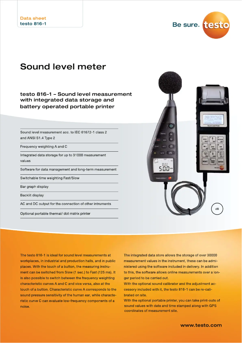 Image de la première page du manuel de l'appareil 816-1