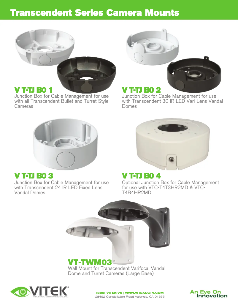 Page n°1 - Manuel utilisateur Vitek VT-TJB01