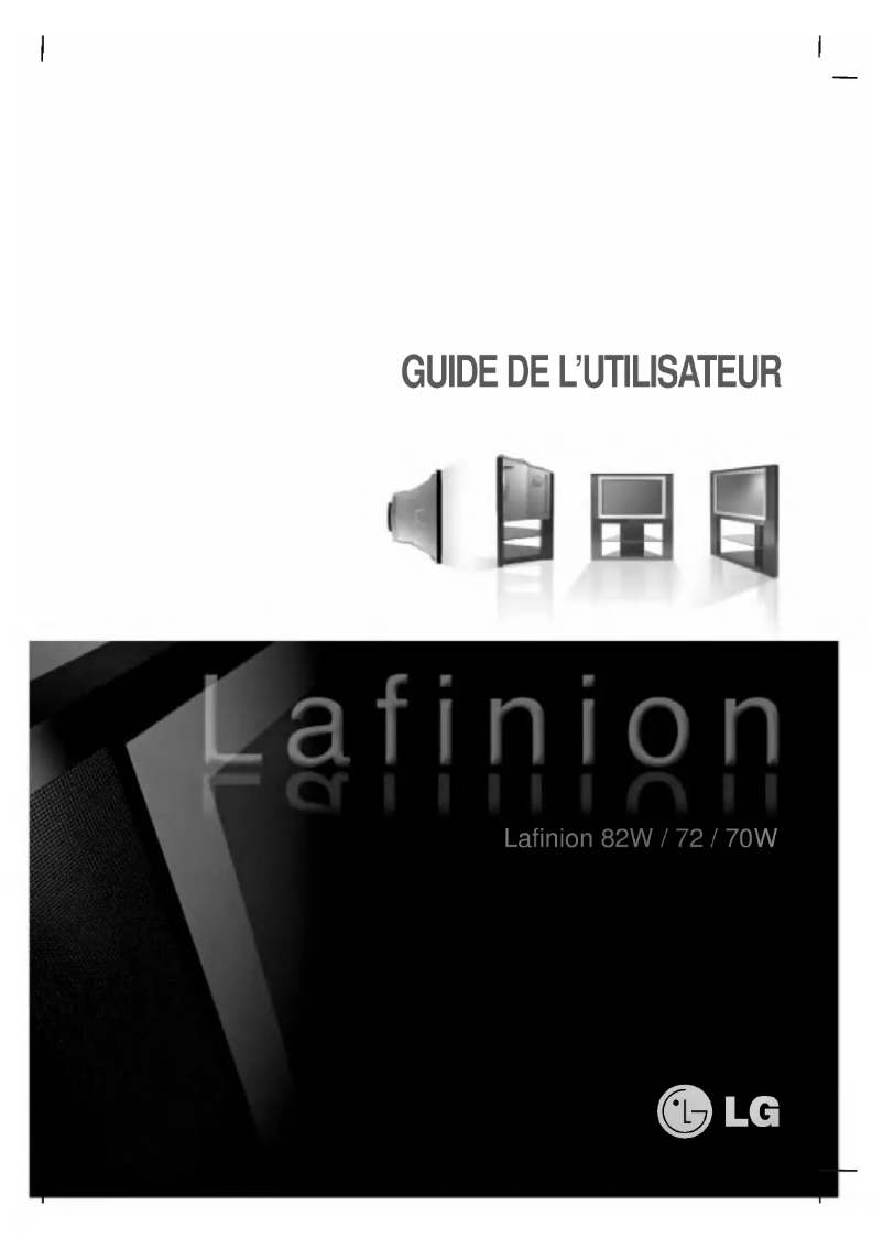Page n°1 - Manuel utilisateur LG RT-29FC40RB