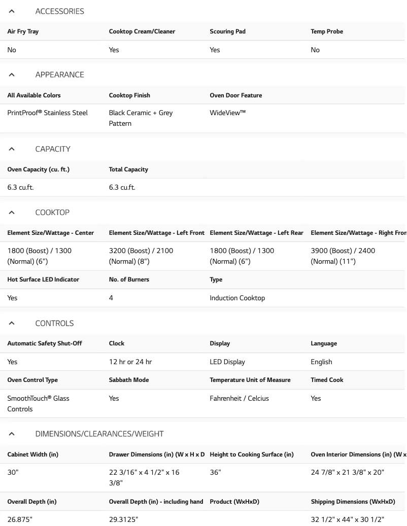 Image de la première page du manuel de l'appareil LWD3063ST