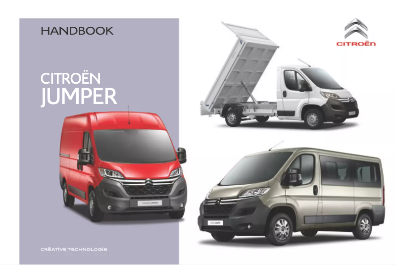 Page 1 de la notice Manuel utilisateur Citroën Relay (2016)