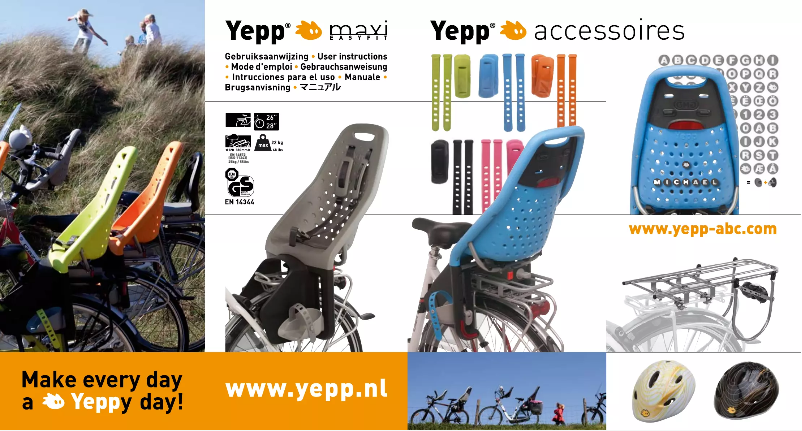 Page 1 de la notice Manuel utilisateur Yepp Maxi Easyfit