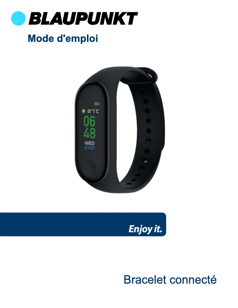 Page 1 de la notice Manuel utilisateur Blaupunkt BLP5220