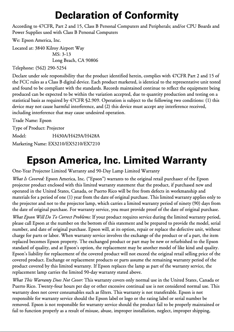 Imagen de la primera página del manual del dispositivo EX5220