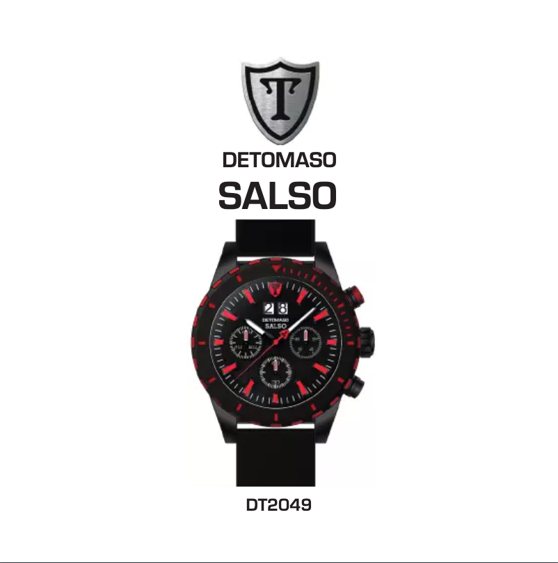 Page 1 de la notice Manuel utilisateur Detomaso Salso DT2049