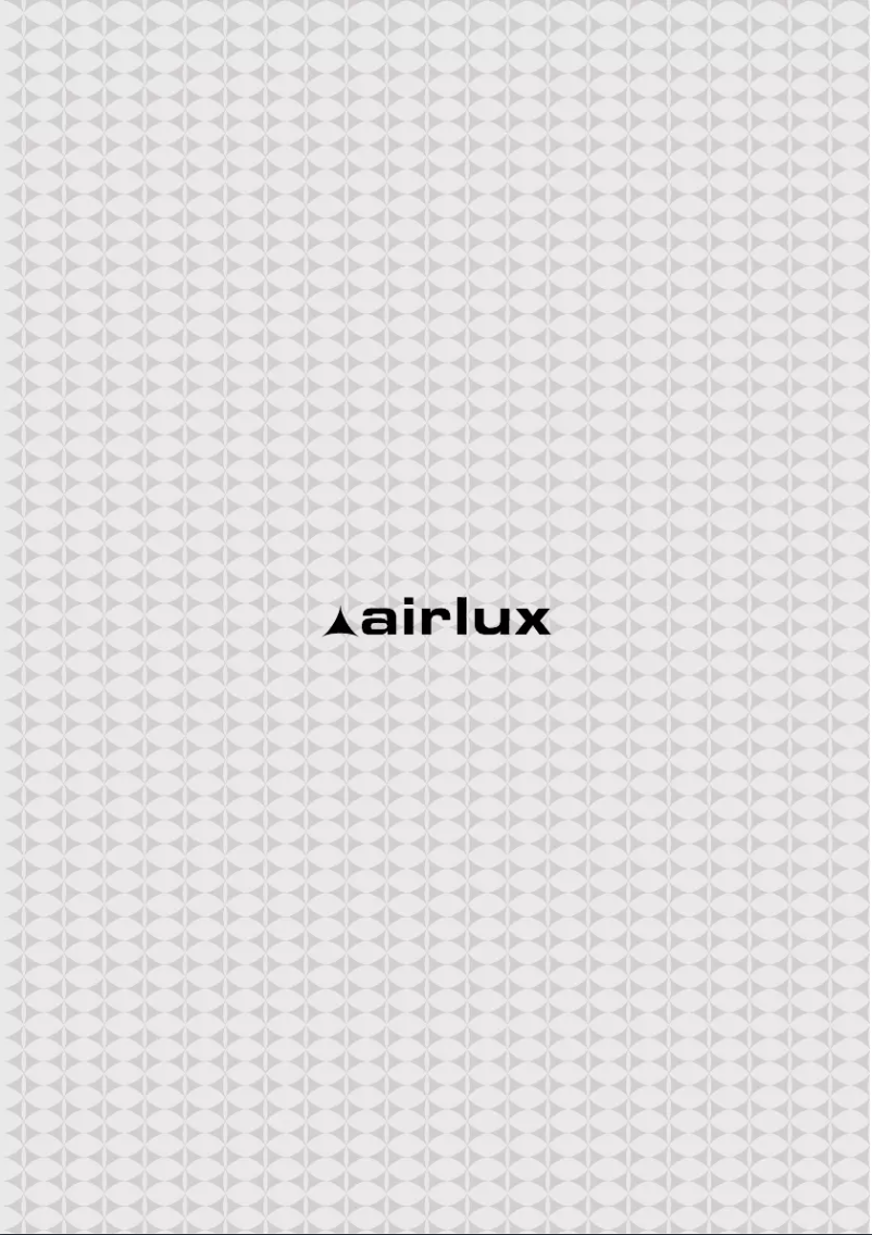 Page n°1 - Manuel utilisateur Airlux AHI971IX