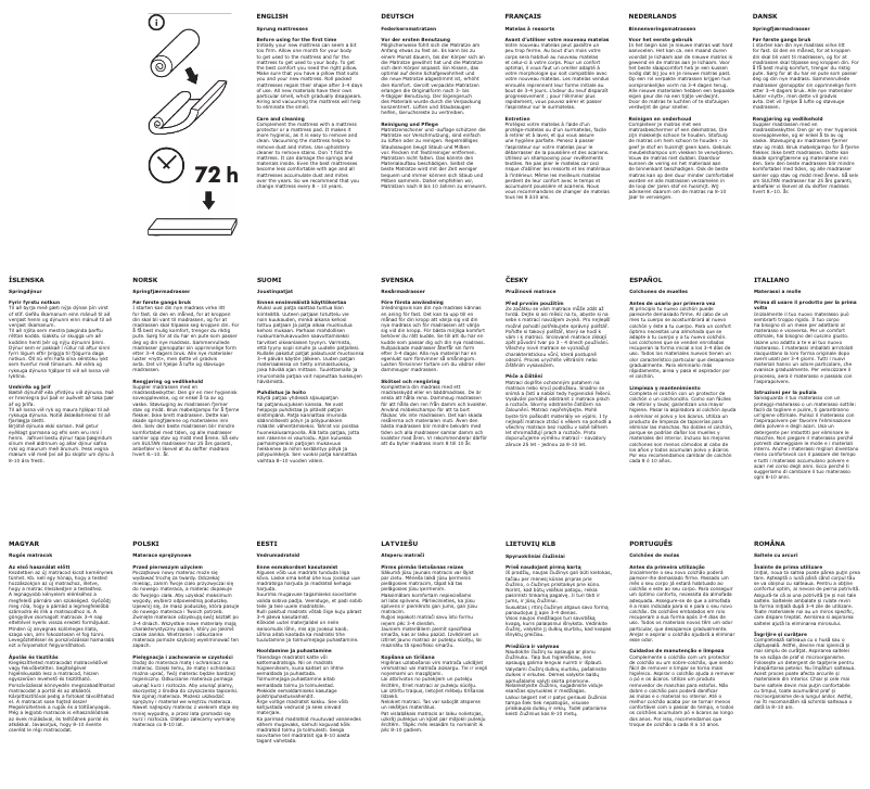 Page 1 de la notice Manuel utilisateur Ikea Hovag Medium