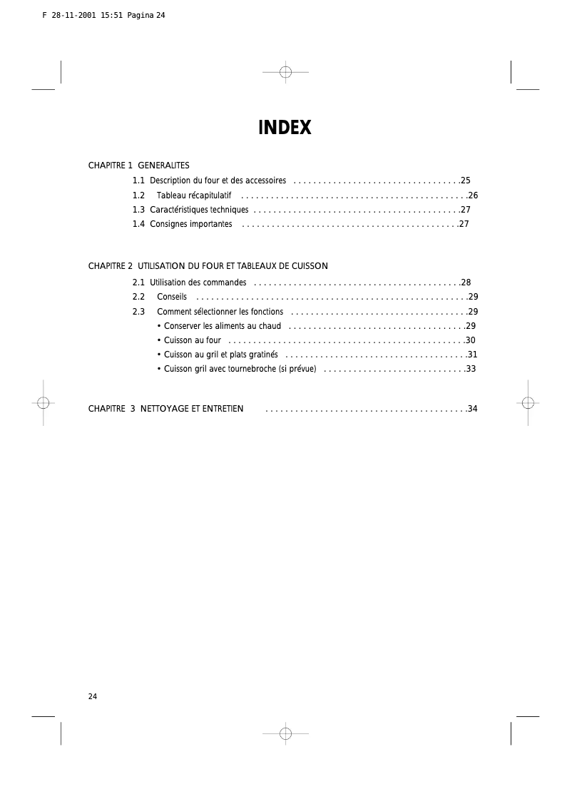 Image de la première page du manuel de l'appareil EO3835