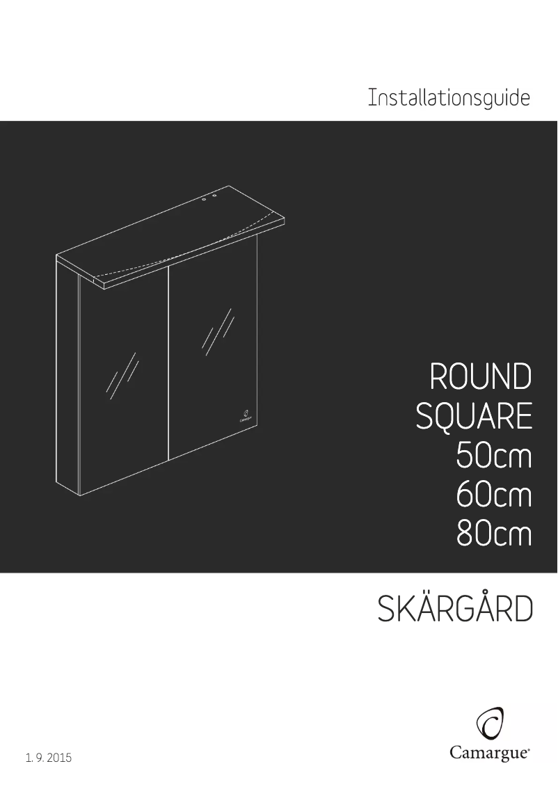 Page n°1 - Manuel utilisateur Camargue Skärgård