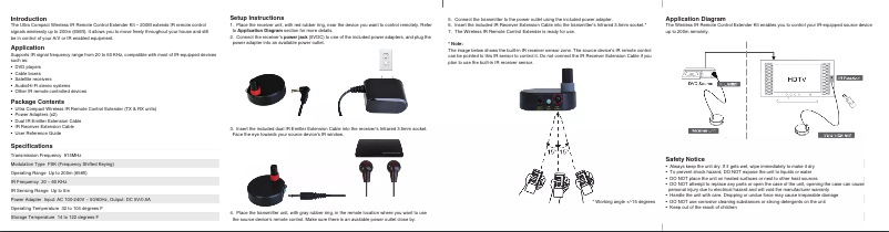 Page 1 de la notice Manuel utilisateur Siig CE-RC0014-S1