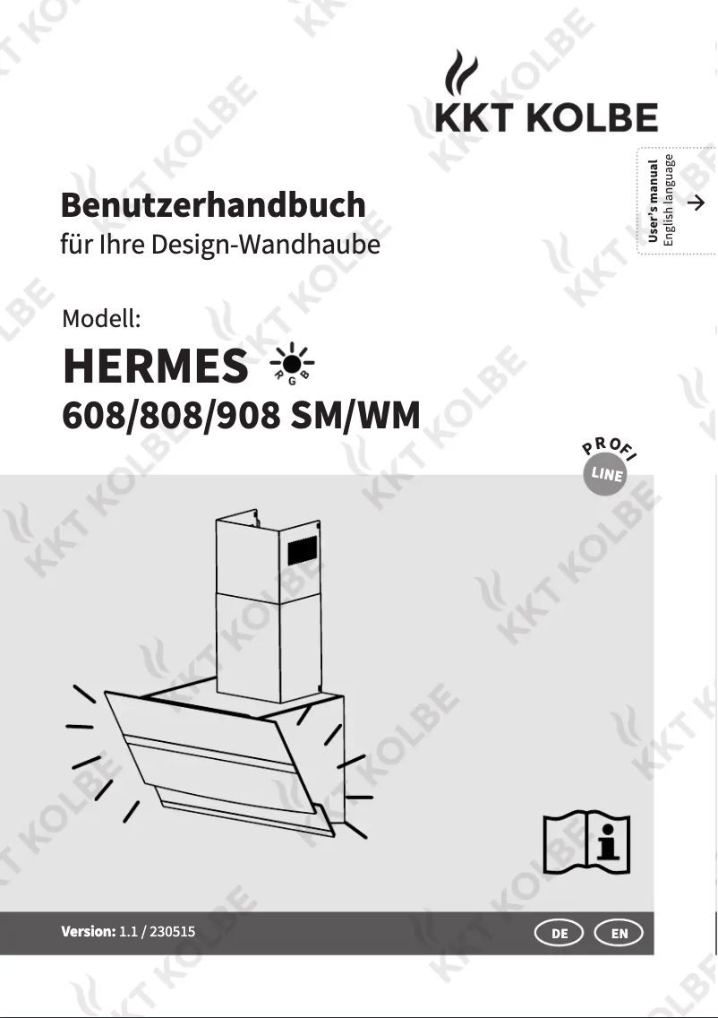 Page 1 de la notice Manuel utilisateur KKT Kolbe HERMES 908 SM