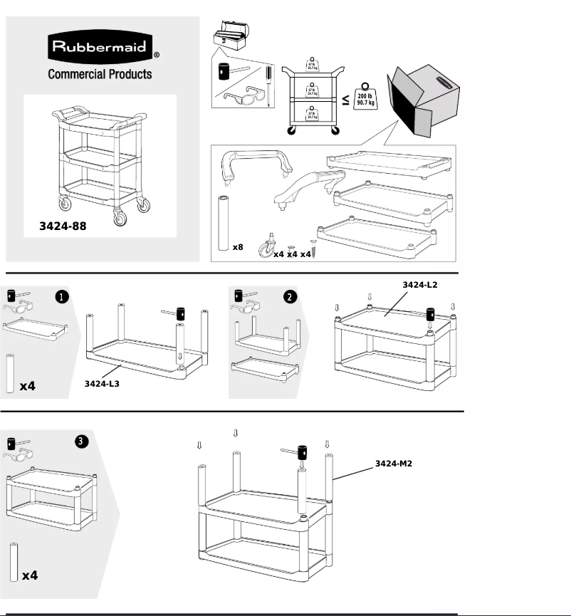Image de la première page du manuel de l'appareil 3424-88