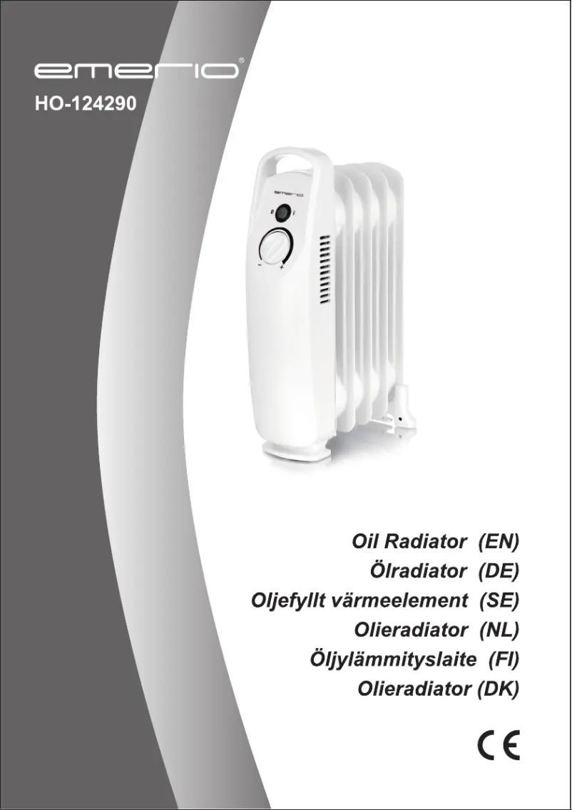Page 1 de la notice Manuel utilisateur Emerio HO-124290