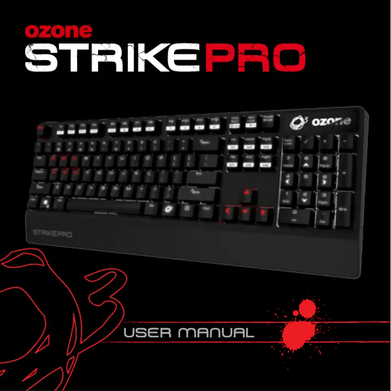 Image de la première page du manuel de l'appareil Strike Pro