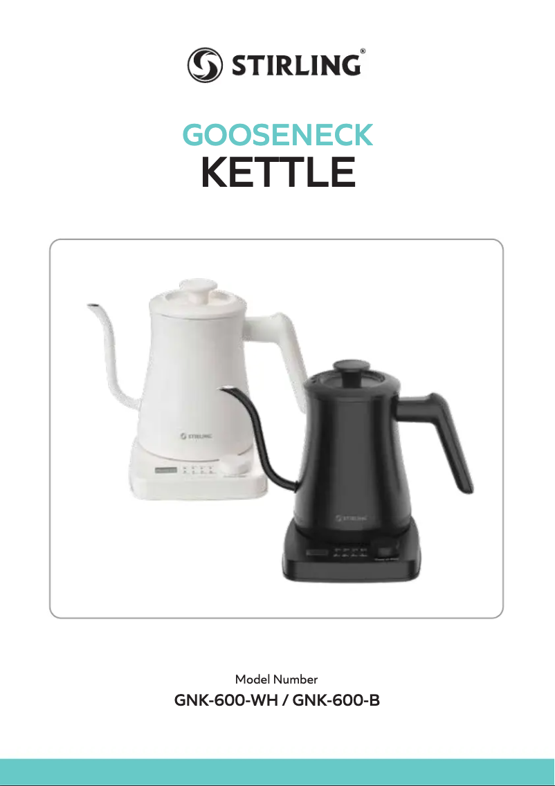 Image de la première page du manuel de l'appareil GNK-600