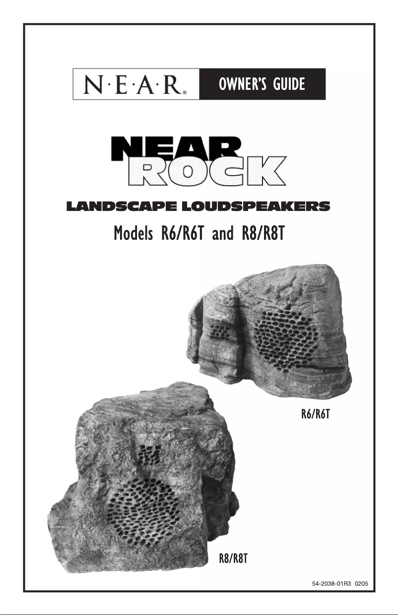 Page n°1 - Manuel utilisateur Bogen R8