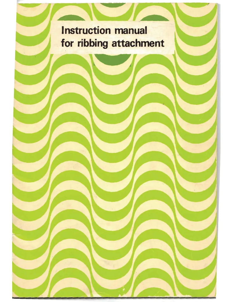 Image de la première page du manuel de l'appareil KR 810