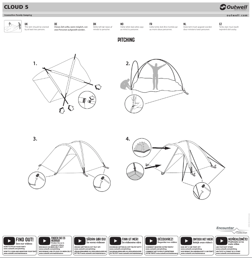 Imagen de la primera página del manual del dispositivo Cloud 5