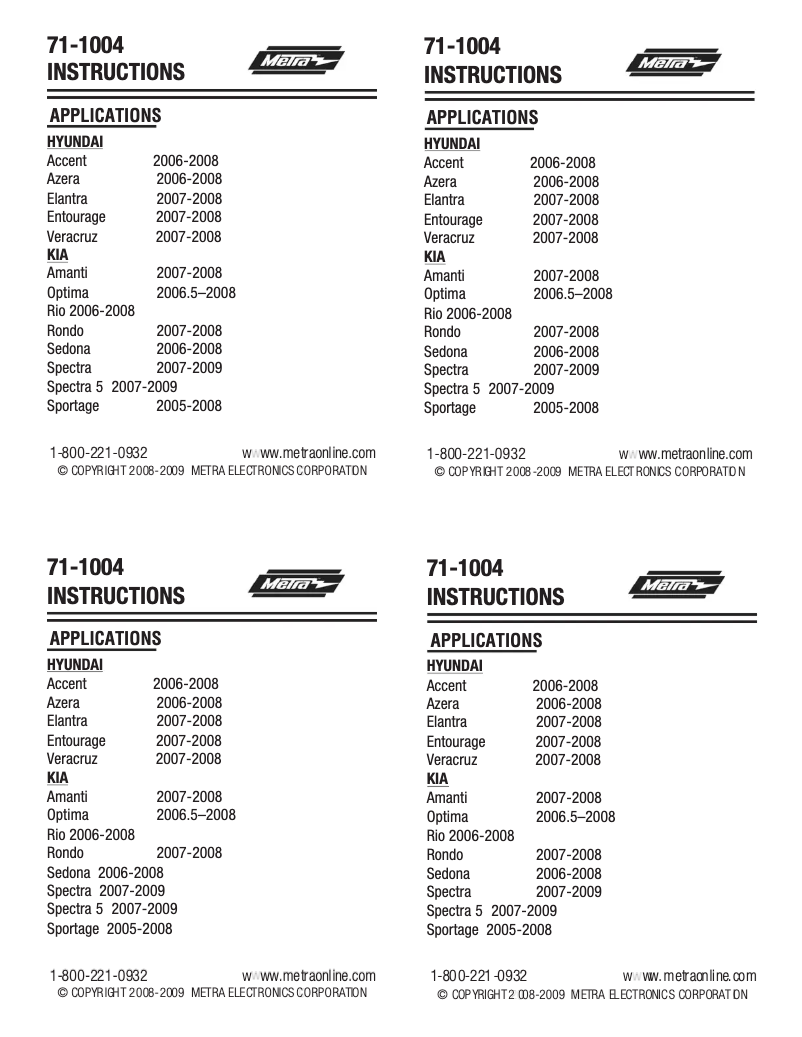 Image de la première page du manuel de l'appareil 71-364
