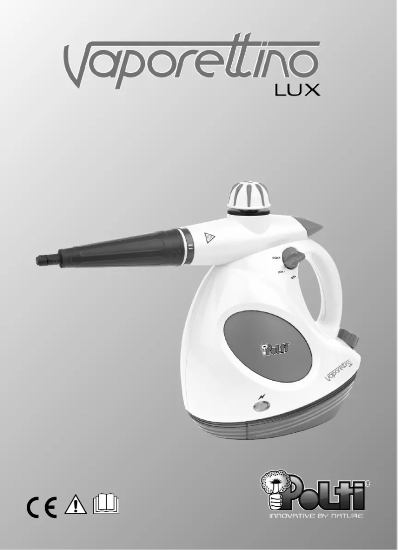 Page n°1 - Manuel utilisateur Polti PGGB0006