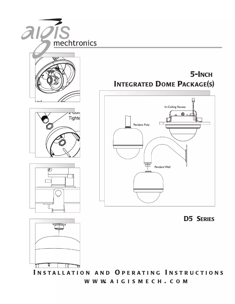 Page 1 de la notice Manuel utilisateur Aigis D5CH211R-W
