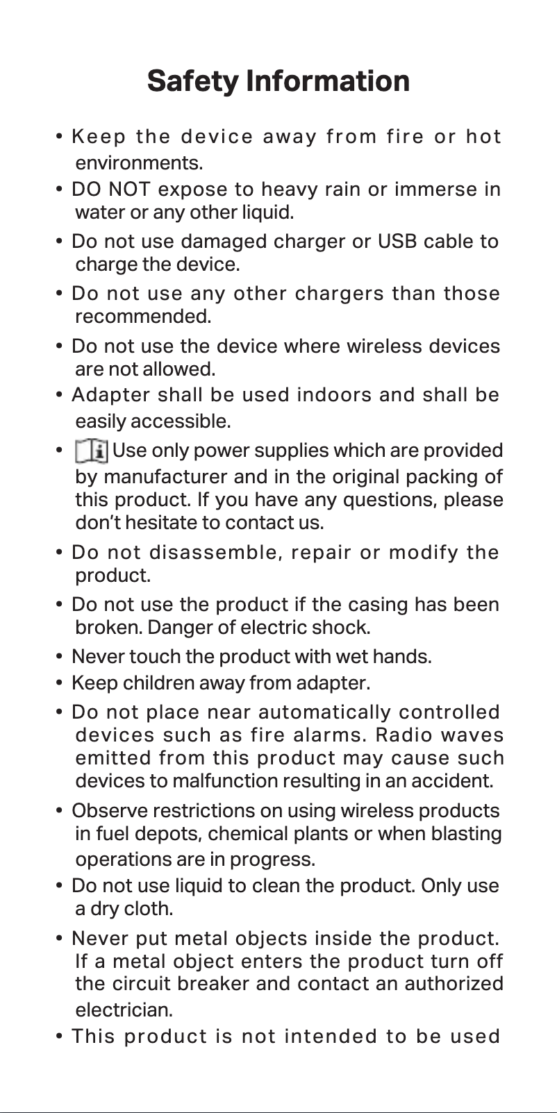 Page 1 de la notice Instructions de sécurité TP-Link Kasa Cam Outdoor KC200